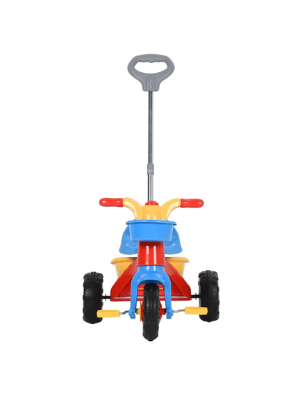 Tricicletă pentru copii cu mâner pentru părinți, multicolor