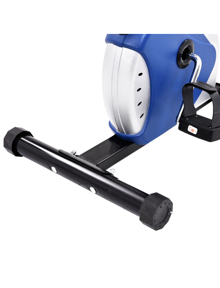 Bicicletă de fitness cu centură de rezistență, albastru, imaginea nr. 10