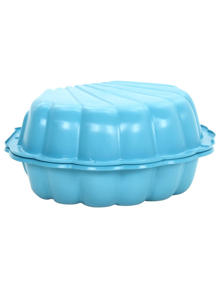 Gropi de nisip, 2 buc., albastru, 77x87x21 cm, plastic