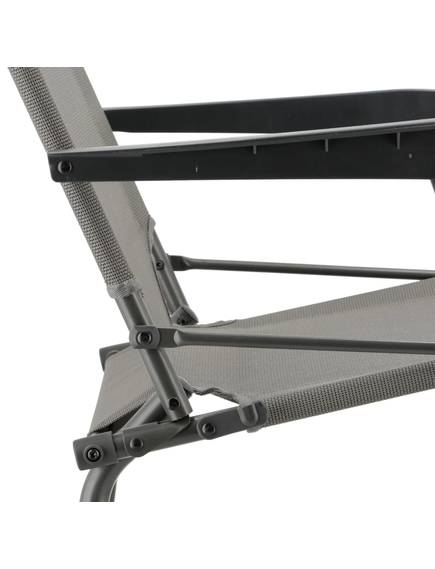 Travellife scaun compact de camping pliabil „san marino”, gri, imaginea nr. 5