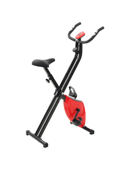Bicicletă magnetică x-bike cu măsurare puls, negru și roșu, imaginea nr. 5