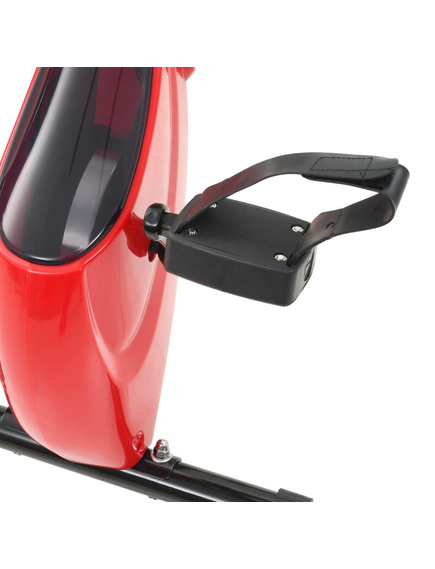 Bicicletă magnetică x-bike cu măsurare puls, negru și roșu, imaginea nr. 9