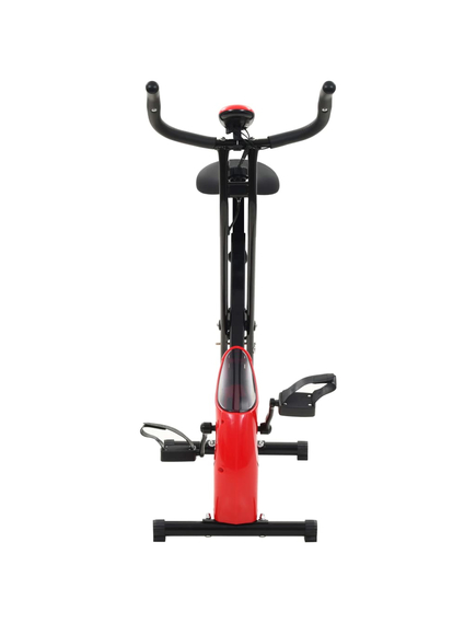 Bicicletă magnetică x-bike cu măsurare puls, negru și roșu, imaginea nr. 2