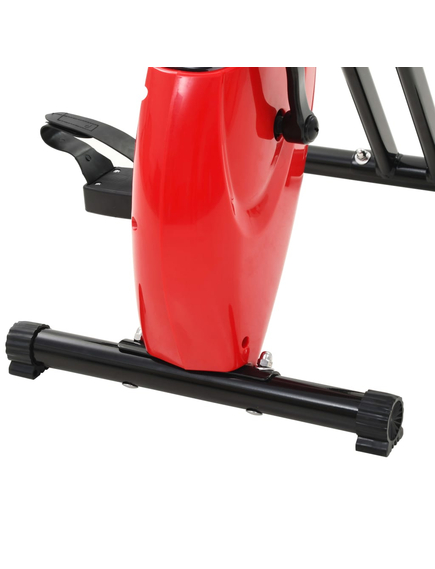 Bicicletă magnetică x-bike cu măsurare puls, negru și roșu, imaginea nr. 10