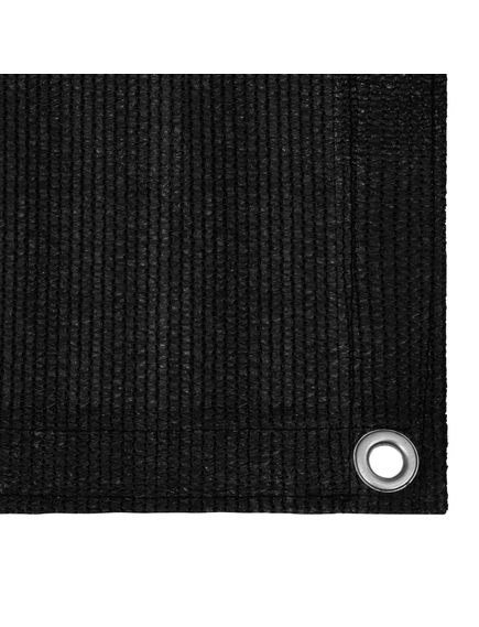 Covor pentru cort, negru, 400x500 cm