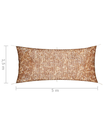 Plasă de camuflaj cu geantă de depozitare, bej, 1,5x5 m, imaginea nr. 5