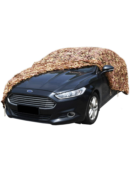 Plasă de camuflaj cu geantă de depozitare, bej, 1,5x5 m, imaginea nr. 2