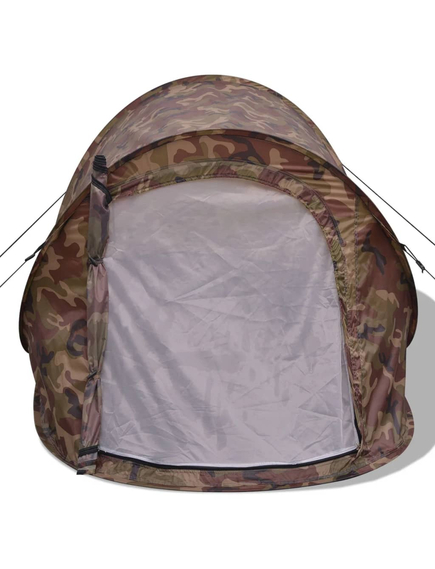 Cort pop-up pentru 2 persoane, camuflaj, imaginea nr. 4 Cort pop-up pentru 2 persoane, camuflaj, imaginea nr. 4