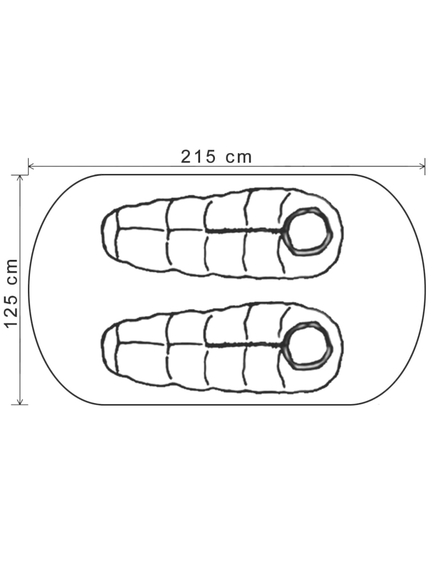 Cort pop-up pentru 2 persoane, camuflaj, imaginea nr. 9 Cort pop-up pentru 2 persoane, camuflaj, imaginea nr. 9