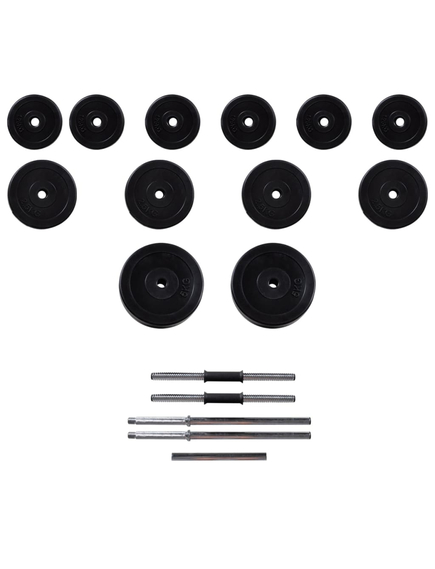 Suport haltere genuflexiuni cu halteră și set gantere 30,5 kg, imaginea nr. 8