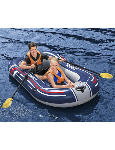 Bestway barcă gonflabilă hydro-force cu pompă și vâsle albastru