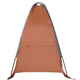 Cort depozit 9 compartimente gri/oranj 125x50x68 cm tafta 185t, imaginea nr. 7