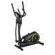 Bicicleta eliptica, DHS 3729, control digital, 8 trepte, cu Power Management System, sens dublu de pedalare,  negru/verde