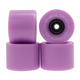 Set 4 roti skateboard, DHS, violet pastel, 60 mm