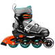 Role ARYA, DHS, negru/turcoaz, S 28-32, reglabile, otel/pvc, ABEC 7, roti 70 mm, imaginea nr. 2