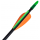 Săgeți pentru arc recurv 30", 0,6 cm, fibră de sticlă, 12 buc, imaginea nr. 4