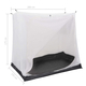 Cort de interior universal, gri, 200 x 135 x 175 cm, imaginea nr. 6