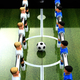 Masă de fotbal, negru, 140 x 74,5 x 87,5 cm, oțel, 60 kg, imaginea nr. 5
