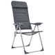 Scaun de camping, 2 buc, gri, 58 x 69 x 111 cm, aluminiu, imaginea nr. 2